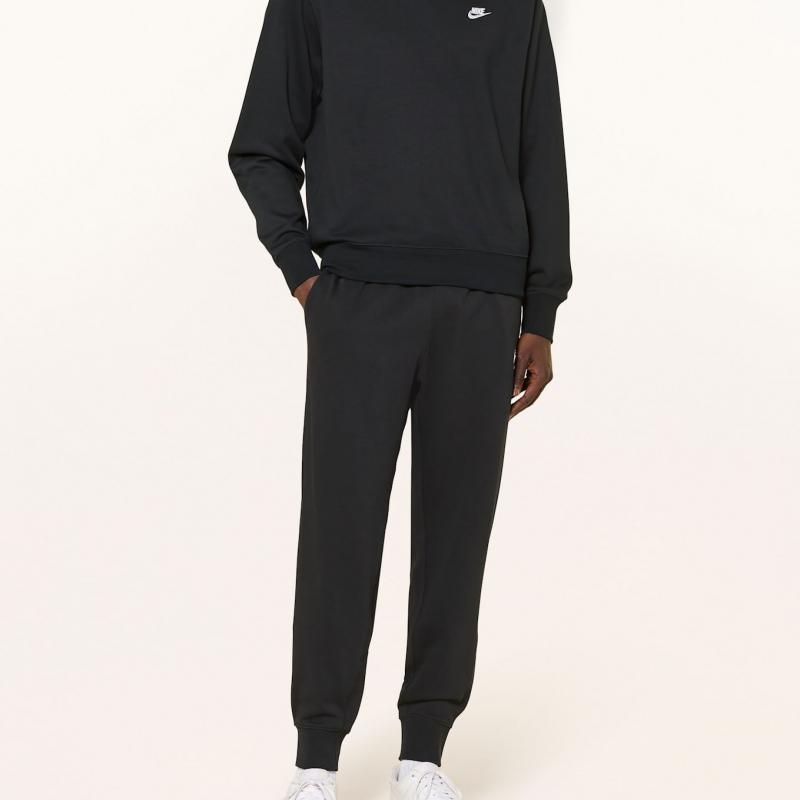 Áo Nỉ Nike Club Swoosh Crew Sweatshirt - Đen