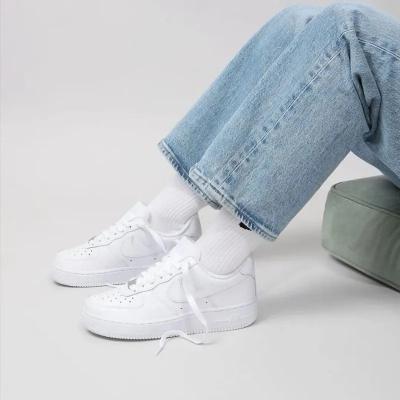 Giày Nike Air Force 1 All White GS