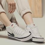 Giầy Nike Court Legacy Canvas Mid White/Black