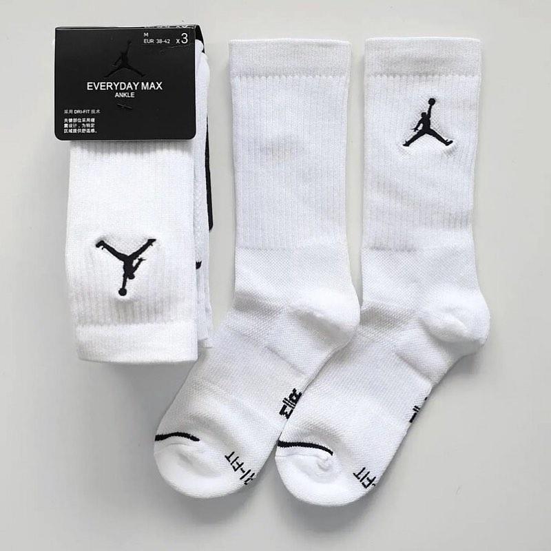 Tất/ Vớ Nike Cao Cổ Drifit Jordan Everyday Max Crew Socks - Pack 3 Đôi