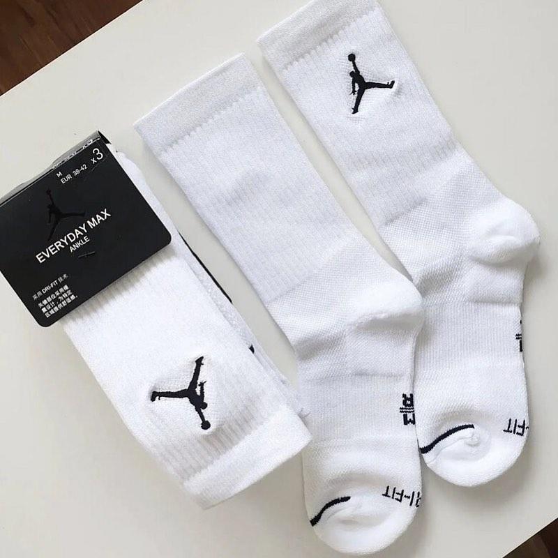 Tất/ Vớ Nike Cao Cổ Drifit Jordan Everyday Max Crew Socks - Pack 3 Đôi