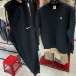 Áo Nỉ Nike Club Swoosh Crew Sweatshirt - Đen