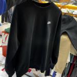 Áo Nỉ Nike Club Swoosh Crew Sweatshirt - Đen