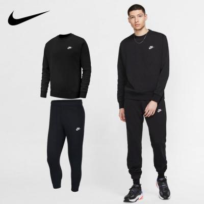 Áo Nỉ Nike Club Swoosh Crew Sweatshirt - Đen