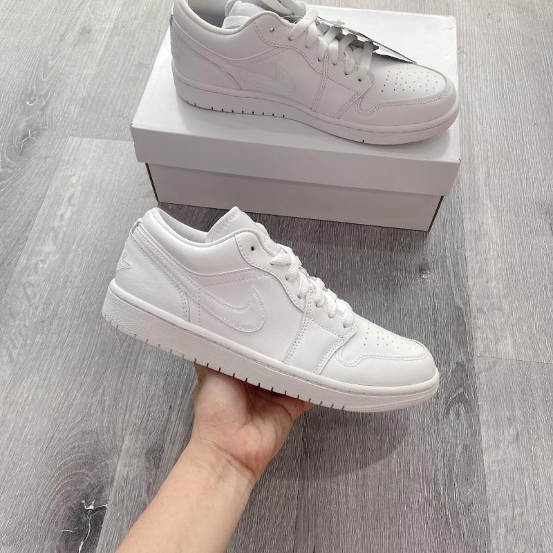 Giày Nike Air Jordan 1 Low 'Triple White'