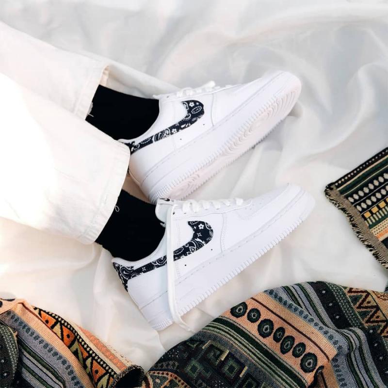 Giày Nike Air Force 1 Low 'Black Paisley'