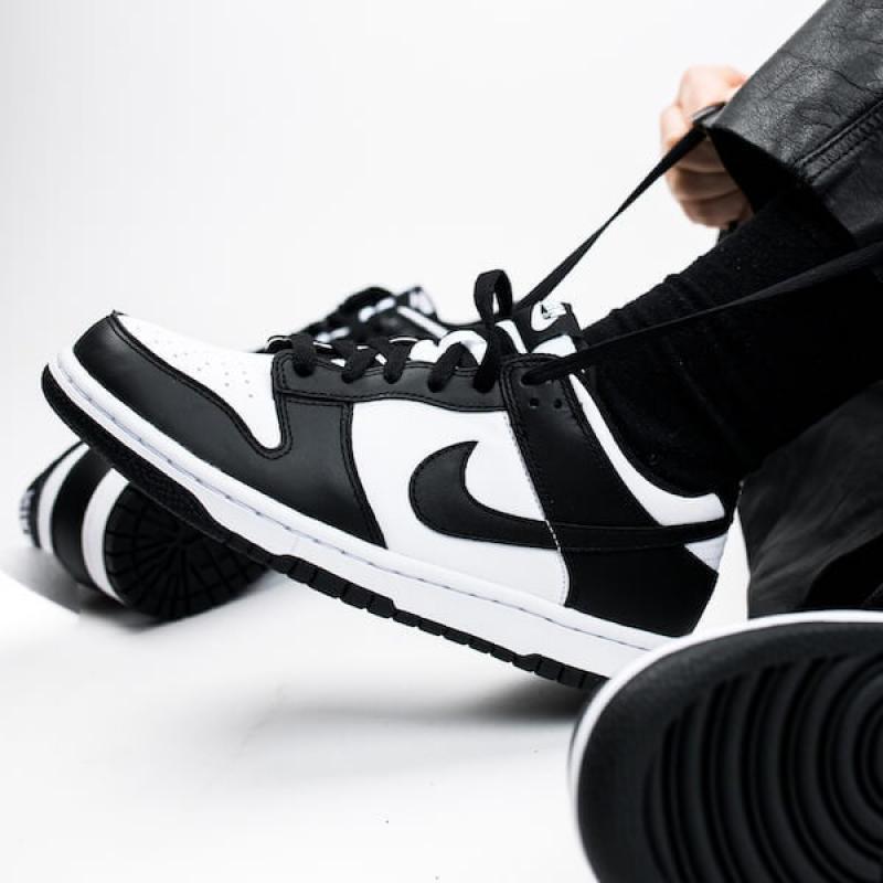 Giày Nike Dunk Low White Black