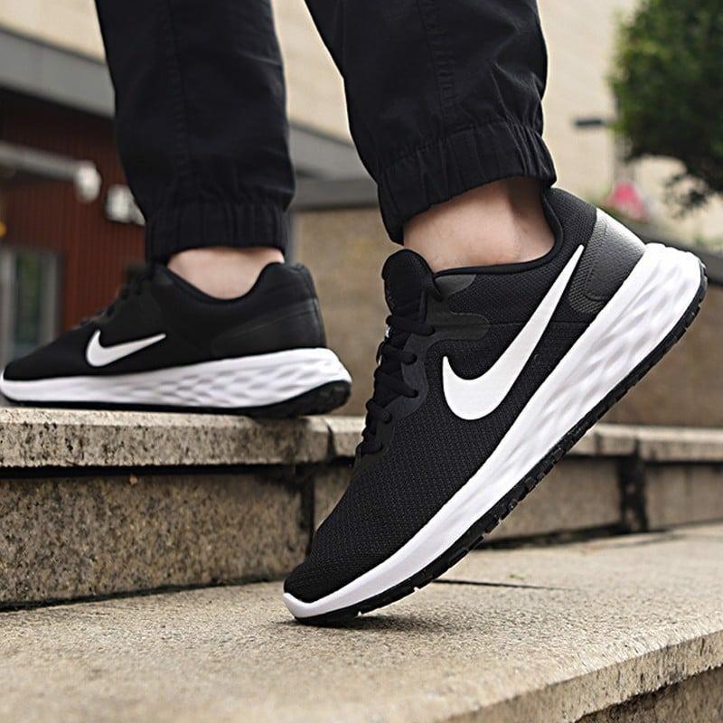 Giày Nike Revolution 6 'Black White'