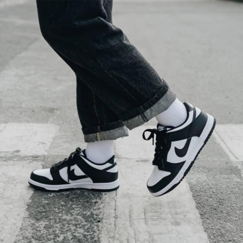 Giày Nike Dunk Low White Black