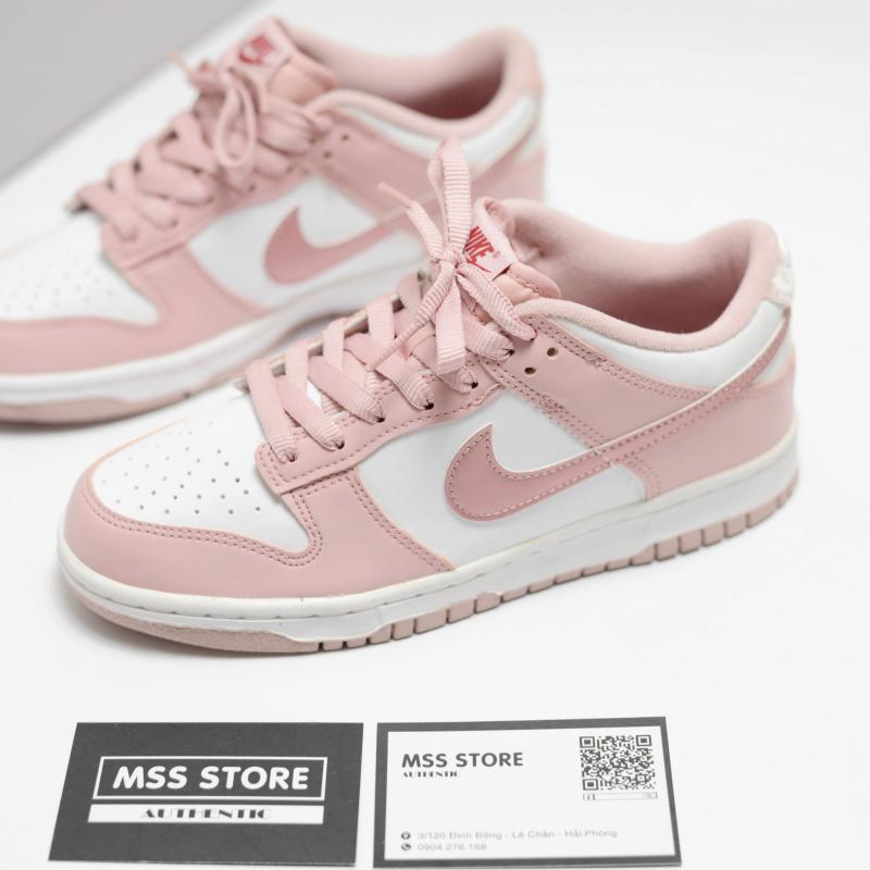 Giày (GS) Nike Dunk Low 'Pink Velvet'