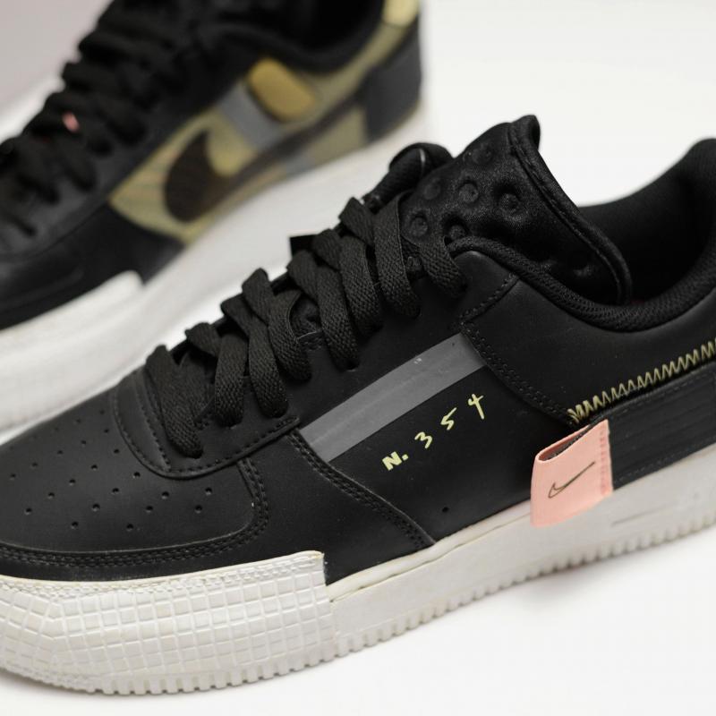 Giày Nike Air Force 1 Type Black