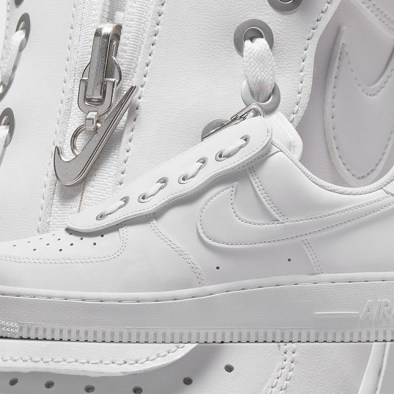 Giầy Nike Air Force 1 Low “Shroud” White Metallic Silver