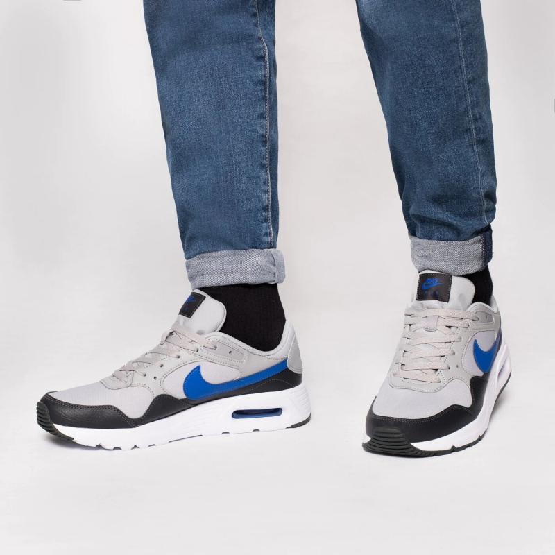 Giày Nike Air Max SC 'Grey Black Blue'