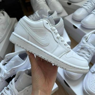 Giày Nike Air Jordan 1 Low 'Triple White'