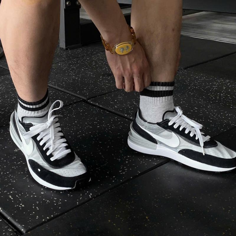Giầy Nike Waffle One Mesh Trainers in Particle Grey