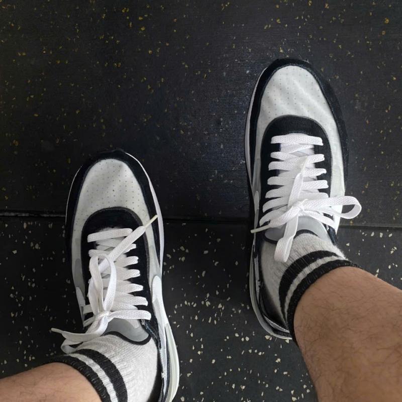 Giầy Nike Waffle One Mesh Trainers in Particle Grey