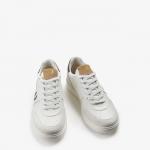 Giầy Fred Perry B400 Leather And Seude Trainer In White