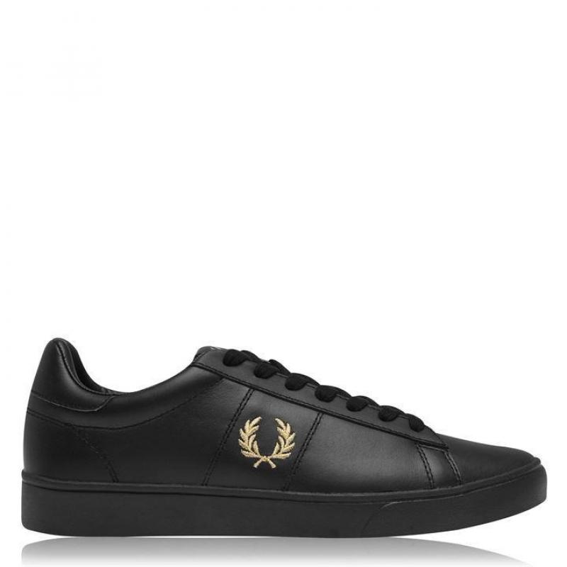 Giầy Fred Perry Spencer 'Triple Black' Leather