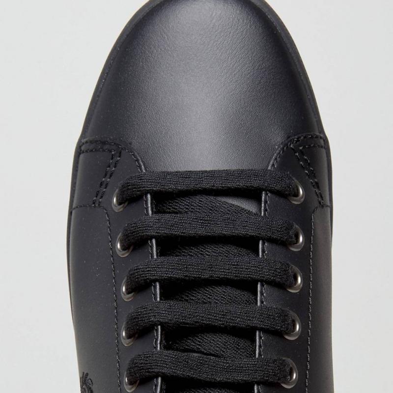 Giầy Fred Perry Kingston Leather Sneakers in Black