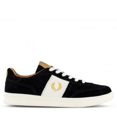 Giầy Fred Perry B400 Suede Trainers In Black