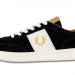 Giầy Fred Perry B400 Suede Trainers In Black