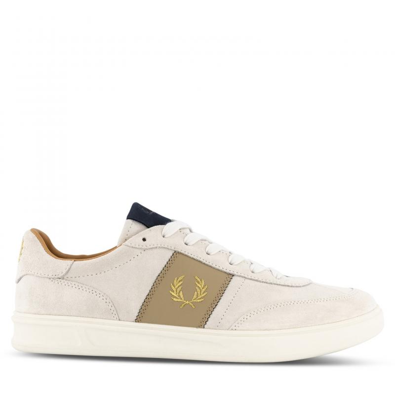 Giầy Fred Perry B400 Suede Trainers In Cream