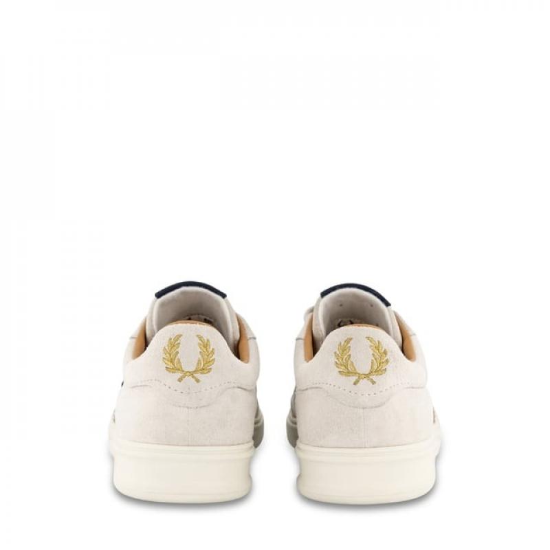 Giầy Fred Perry B400 Suede Trainers In Cream