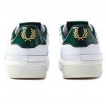 Giầy Fred Perry B300 Embossed Leather White/Ivory