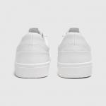 Giày Pull&Bear Lace Up Trainer In White