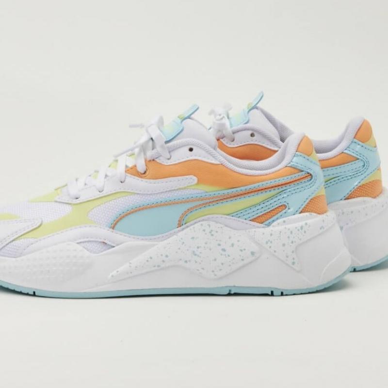 Giầy Puma RS-X3 Pastel Mix Puma White/Yellow Pear-Peach