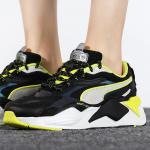 Giầy Puma RS-X3 x Emoji Black Lace Up Mens Trainers