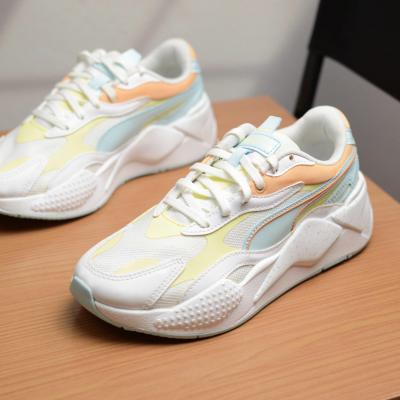 Giầy Puma RS-X3 Pastel Mix Puma White/Yellow Pear-Peach