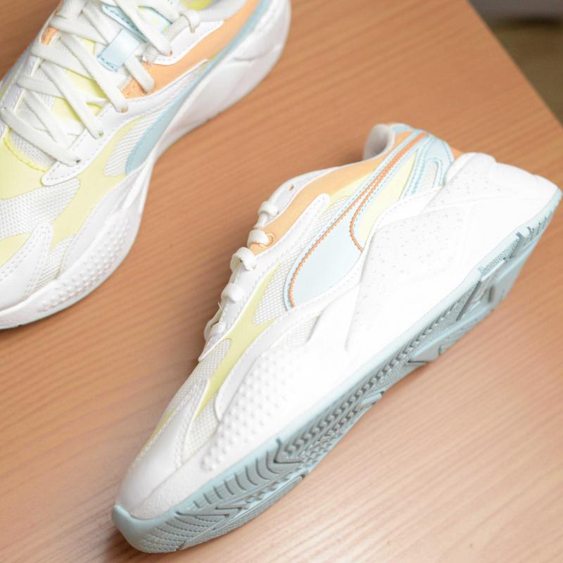 Giầy Puma RS-X3 Pastel Mix Puma White/Yellow Pear-Peach