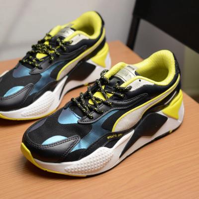 Giầy Puma RS-X3 x Emoji Black Lace Up Mens Trainers