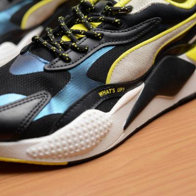 Giầy Puma RS-X3 x Emoji Black Lace Up Mens Trainers