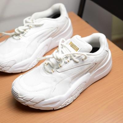 Giầy Puma Hedra Women Sneakers - White Gold