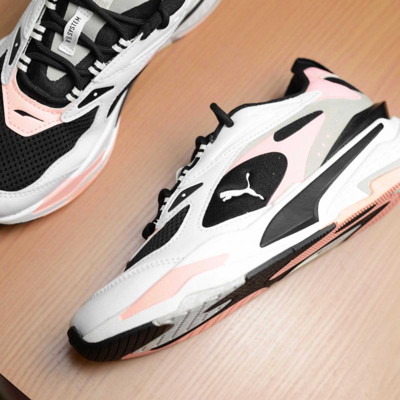 Giầy PUMA RS-Fast 'White Elektro Peach'