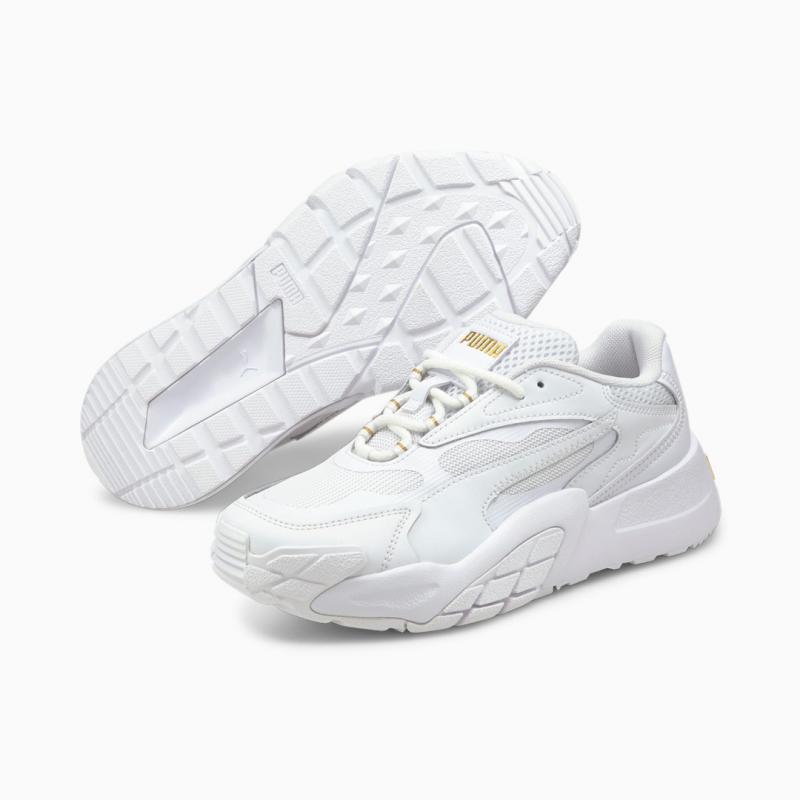 Giầy Puma Hedra Women Sneakers - White Gold