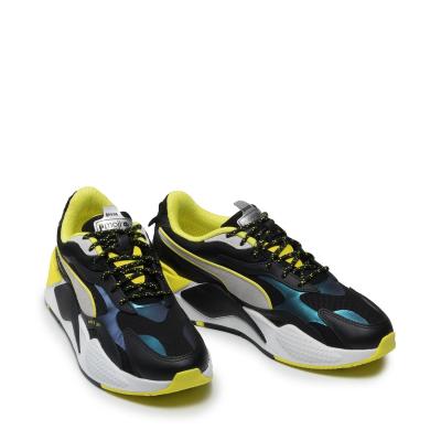 Giầy Puma RS-X3 x Emoji Black Lace Up Mens Trainers