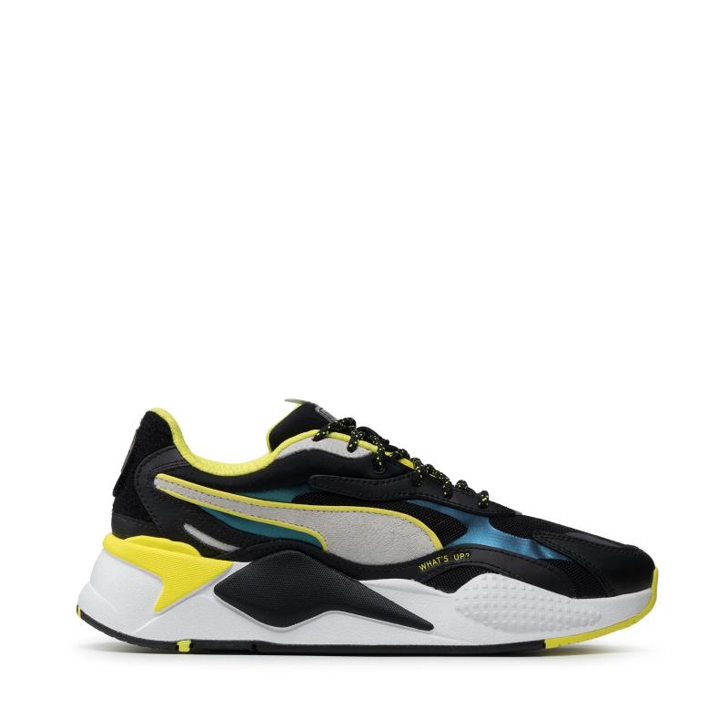 Giầy Puma RS-X3 x Emoji Black Lace Up Mens Trainers