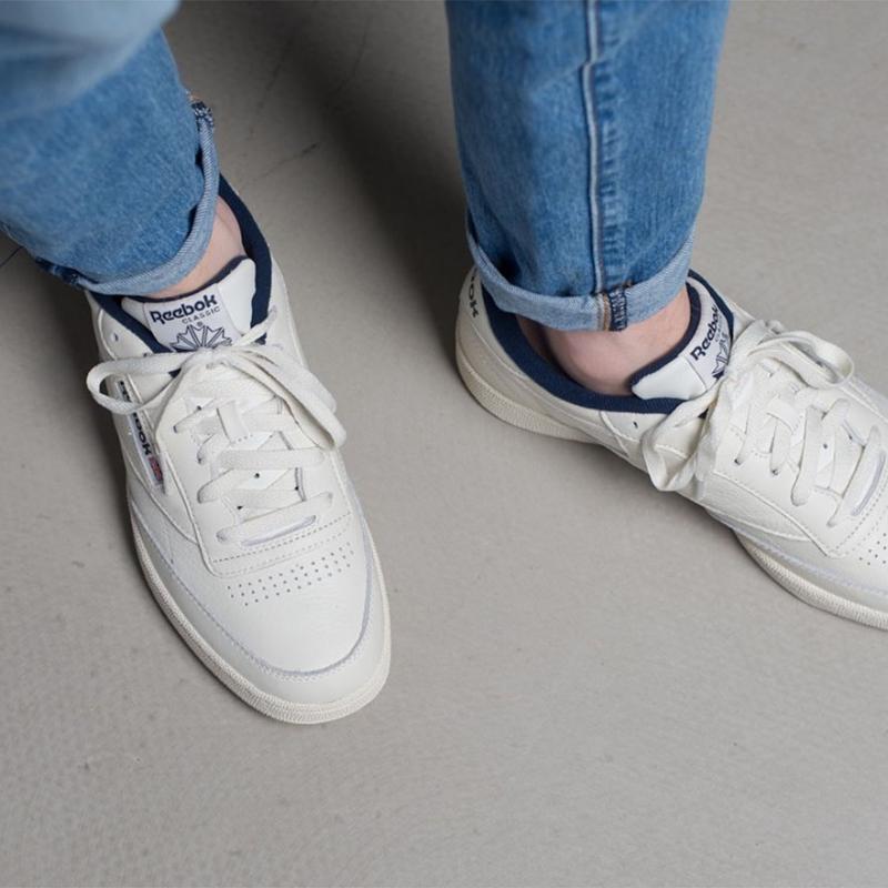 Giày Reebok CLUB C 85 MU "Chalk"