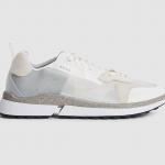 Giầy Reiss Ethan Mesh Ow Top Trainers White