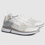 Giầy Reiss Ethan Mesh Ow Top Trainers White