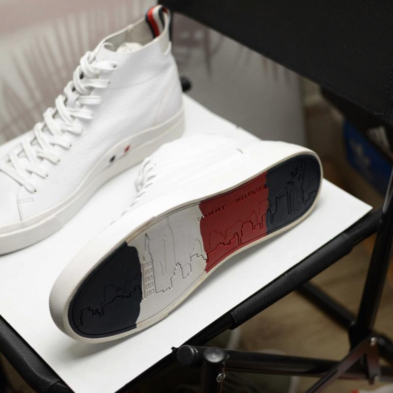 Giầy Tommy Hilfiger Triple White High