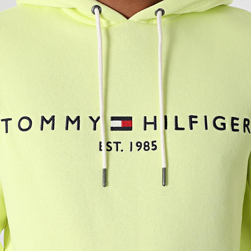 Áo Nỉ Tommy Hilfiger Sweat Capuche Logo 1599 Vert Anis