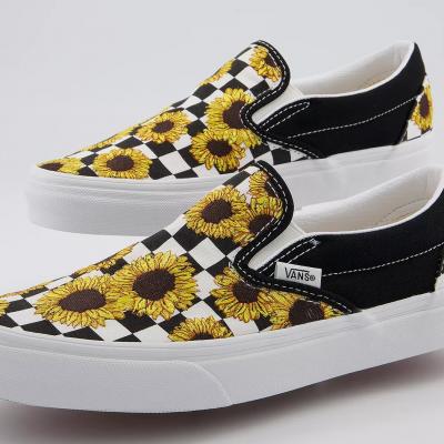 Giầy Vans Kids Wmns Asher 'Sunflower Checkerboard'