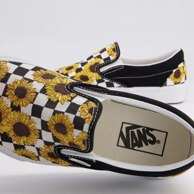 Giầy Vans Kids Wmns Asher 'Sunflower Checkerboard'