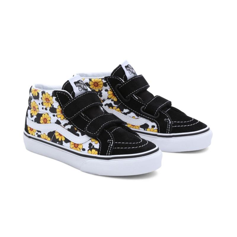 Giầy Vans Sk8-Mid Reissu Cow Floral Multi/True White