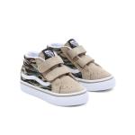 Giầy Vans Kids TD SK8-Mid Reissue V Flame Camo Light Brown/Multi