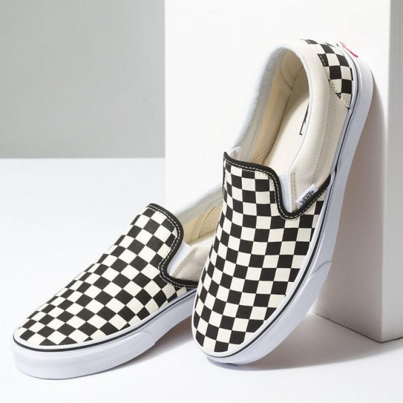 Giầy Vans Kids Core Classic Slip-On Checkerboard Slip-On